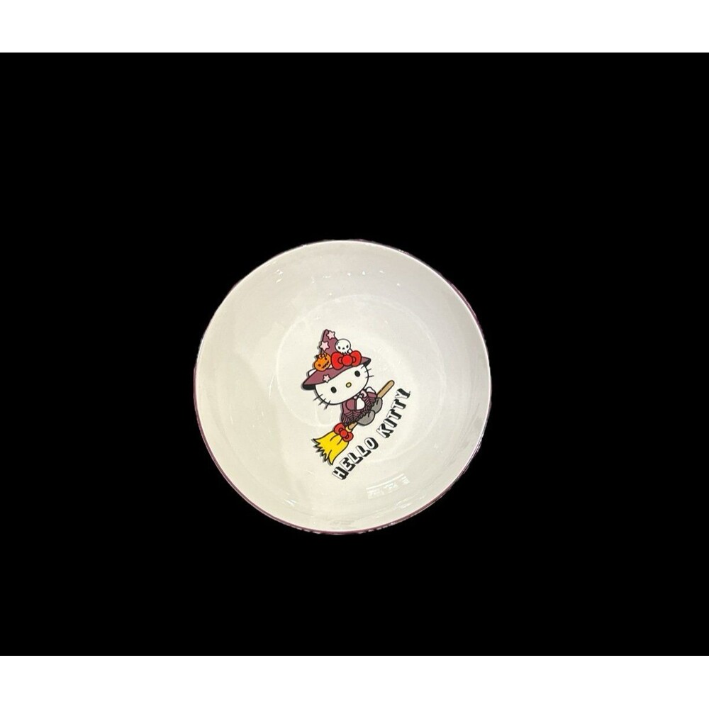 4x Hello Kitty TikTok Viral HTF Hello Kitty Halloween Witch Pasta Dinner Bowls